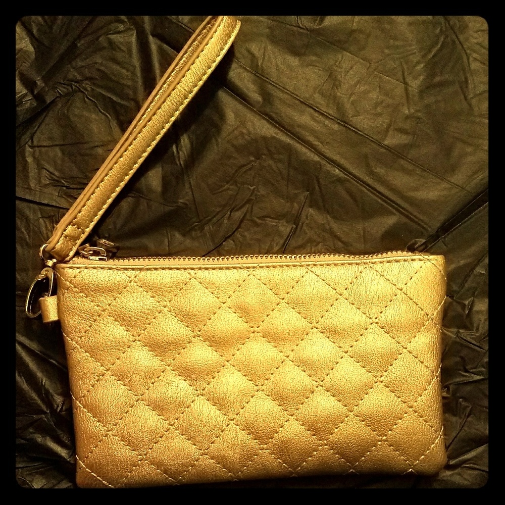 Gold Wristlet